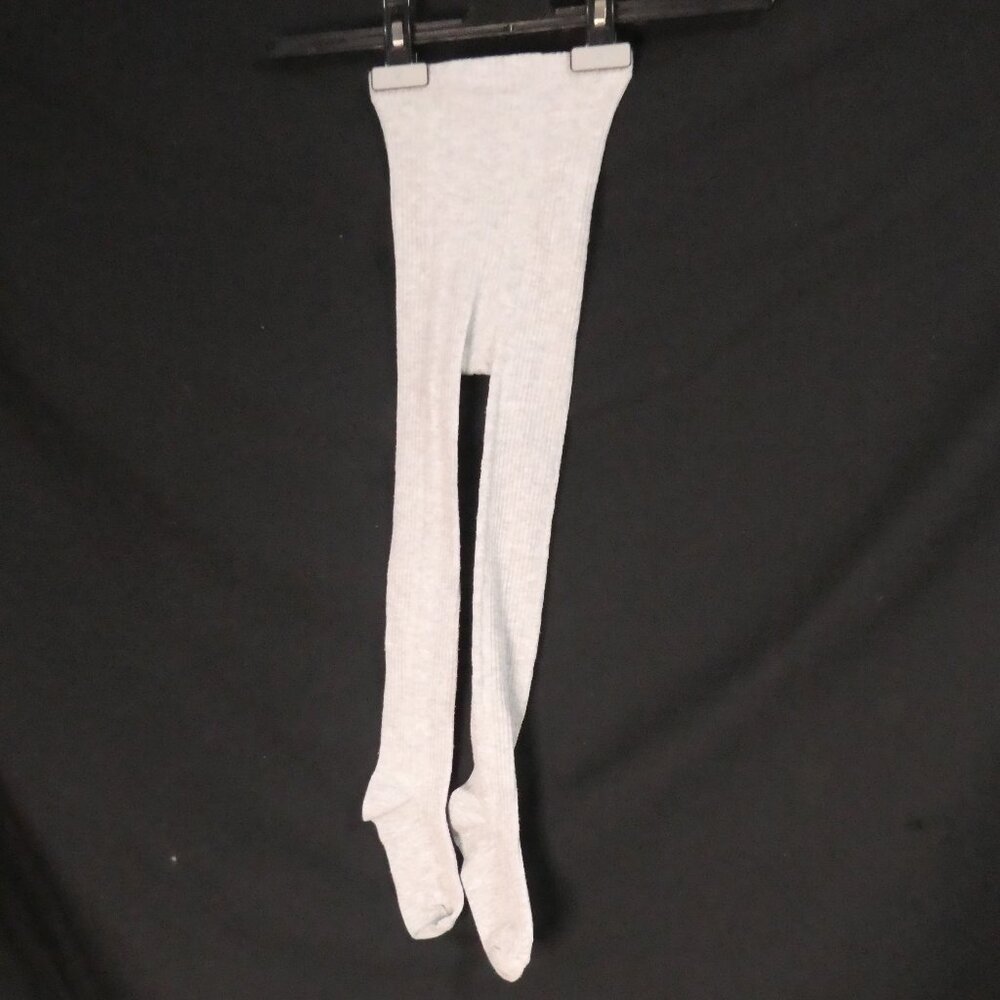 U KIDS | small - medium (8-10) | Ribbed Grey Tights